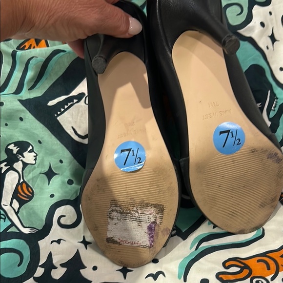 Nine West Black Heeled Boots Modern Versatile Design - Picture 7 of 9